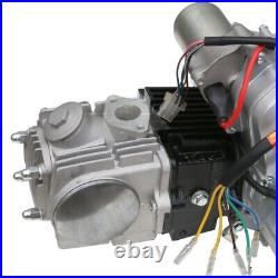 125cc ATV Semi Auto Engine Motor Kit with Exhaust Replace 110cc Go Kart Quad ATC70