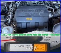 13 HONDA PILOT Engine Assembly