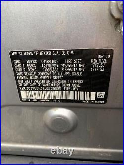 18 HONDA HRV Engine Fuse Box