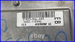 2007 Honda Odyssey Engine Computer Unit Ignition Key Immobilizer 37820-RGL-A83