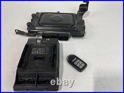 2016 HONDA CIVIC ENGINE & BODY CONTROL MODULE ECM BCM With KEY FOB # 88345