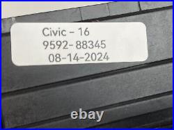 2016 HONDA CIVIC ENGINE & BODY CONTROL MODULE ECM BCM With KEY FOB # 88345