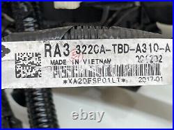 2017-2018 Honda CIVIC Ex Engine Bay Room Wire Harness 77961-tba-2x0 2.0l # 80518