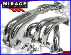4-2-1 Stainless Exhaust Header/Manifold For 98-02 Honda Accord F23 4Cyl Cg L4