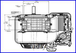 Briggs & Stratton Vanguard Engine 10V332-0004-F1 5.0 HP Replaces HONDA GX160