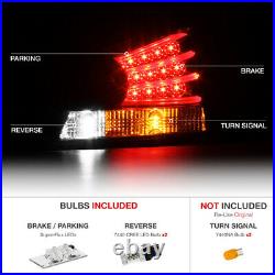 Cree LED Backup For Honda Accord 08-12 CP2/CP3 4DR LED Black Tail Light Lamp