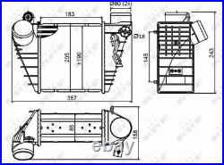 Der Ladeluftkühler, Das Ladegerät Für Vw Skoda Seat Audi Golf IV 1j1 Agr Auy Ajm