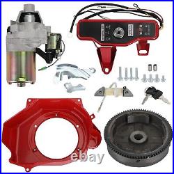 Engine Electric Start Flywheel Ignition Kit For Honda GX160 GX200 5.5HP/6.5HP A6