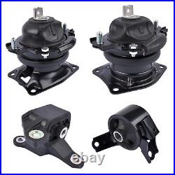 Engine Motor Mount & Transmission Set of 4PCS Replacement for Honda Odyssey