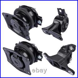 Engine Motor Mount & Transmission Set of 4PCS Replacement for Honda Odyssey