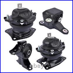 Engine Motor Mount & Transmission Set of 4PCS Replacement for Honda Odyssey