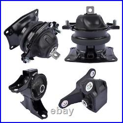 Engine Motor Mount & Transmission Set of 4PCS Replacement for Honda Odyssey