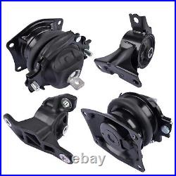 Engine Motor Mount & Transmission Set of 4PCS Replacement for Honda Odyssey