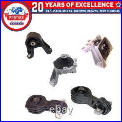 Engine Motor & Trans Mount 5PCS Set for 2007-2011 Honda CR-V 2.4L 4WD Replaces