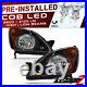 Extremly Long Lasting COB LED Bulbs Black HeadLight Lamp For 02-04 Honda CRV
