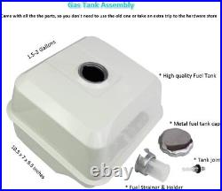 FDJ Replacement Honda GX240 Fuel Tank Assembly for Honda 8HP Engines Gas Tank
