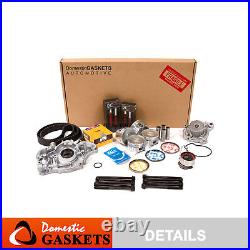 Fits 01-05 Honda Civic DX LX 1.7L SOHC Master Overhaul Engine Rebuild Kit D17A1