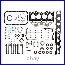 Fits 01-05 Honda Civic DX LX 1.7L SOHC Master Overhaul Engine Rebuild Kit D17A1