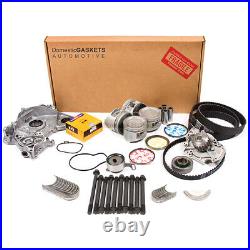 Fits 90-93 Honda Accord 2.2 SOHC Overhaul Engine Rebuild Kit F22A1 F22A4 F22A6