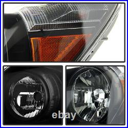 For 05-07 Honda Odyssey Mini Van Black JDM STYLE Front Headlight Assembly Lamp