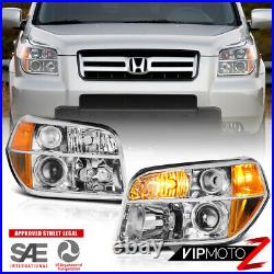 For 06-08 Honda Pilot EX LX Left Right Projector Headlight Assembly Headlamp L+R