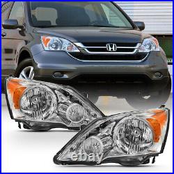 For 07-11 Honda CRV Replacement Headlight Lamp Factory Style Left+Right Side