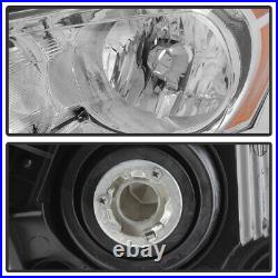 For 08-12 Honda Accord Sedan Factory Style Headlights Replacement Lamp L+R Pair