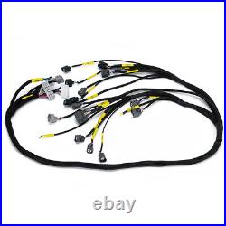 For 1992-2000 Honda Civic Integra OBD2 D & B-series Tucked Engine Wire Harness