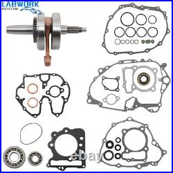 For 1999-2004 HONDA TRX 400EX Top Bottom End Engine Crank Complete Rebuild Kit