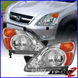 For 2002-04 Honda CRV CR-V SUV Factory Style Replacement Headlight LEFT+RIGHT