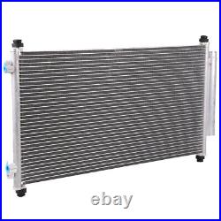 For 2007-2009 Honda CR-V Aluminum Radiator & A/C Condenser Set