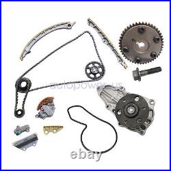 For 2008-2012 Honda Accord 2.4L Engine Timing Chain Kit Water Pump Sprocket Gear