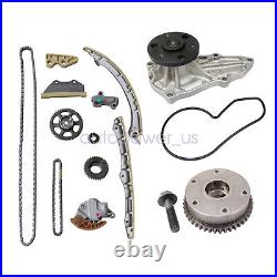 For 2008-2012 Honda Accord 2.4L Engine Timing Chain Kit Water Pump Sprocket Gear