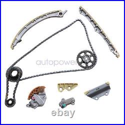 For 2008-2012 Honda Accord 2.4L Engine Timing Chain Kit Water Pump Sprocket Gear