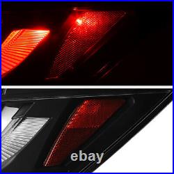 For 2013-2015 Honda Accord 4D Sedan FACTORY LED MODEL Neon Tube 4PC Tail Light