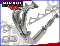 For 92-96 Honda Prelude Bb2 Dohc Vtec H22A1 4-2-1 Stainless Steel Exhaust Header