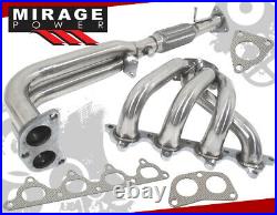 For 92-96 Honda Prelude Bb2 Dohc Vtec H22A1 4-2-1 Stainless Steel Exhaust Header