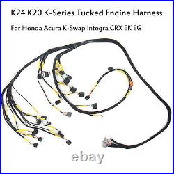 For Honda Acura K-Swap Integra CRX EK EG K20 K24 K-Series Tucked Engine Harness