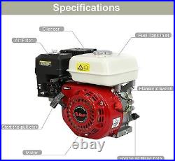 For Honda Gx160 6.5Hp / 7.5Hp Pull Start Gas Engine Motor Power 4 Stroke Replace