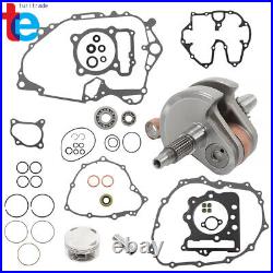 For Honda Trx 400 Ex Engine Rebuild Kit, Crankshaft, Piston, Gaskets 1999-2004