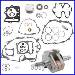 For Honda Trx 400 Ex Engine Rebuild Kit, Crankshaft, Piston, Gaskets 1999-2004