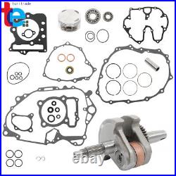 For Honda Trx 400 Ex Engine Rebuild Kit, Crankshaft, Piston, Gaskets 1999-2004