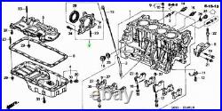 HONDA Acura OEM Replacement Rear Main Seal Integra B18 B18C B18C1 B18C5 Engines