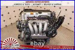 Jdm K24a Motor 2003 2007 Honda Accord Element 2.4l 4cyl I-vtec Engine Raa K24