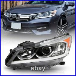 LEFT DRIVER SIDE DRL Projector Headlight For 16-17 Honda Accord LED Lamp Model