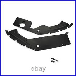 Pair Engine Bay Side Panel Covers Replace Trims For Honda Civic 16-19 10th Gen