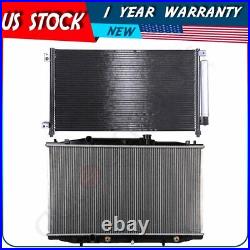 Radiator and AC Condenser Assembly For 2003-2007 Honda Accord