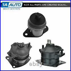 Replacement Engine Motor Mount Set of 3 Kit for Acura TSX Honda Accord 2.4L