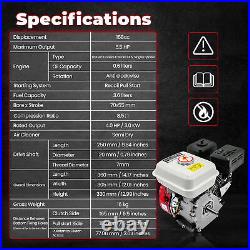 Replacement Gas Engine 5.5HP 20 mm / 0.79 in 168cc 70x55mm For Honda GX160 OHV