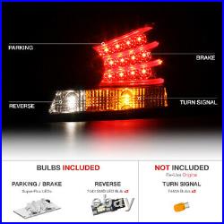SMD LED Bulb Reverse/BackUp For Honda Accord 08-12 4DR Black Tail Brake Light
